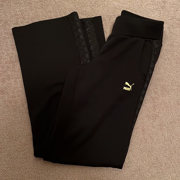 Y2K Lacoste polo T shirt & puma wide leg pants - Picture 5 of 7